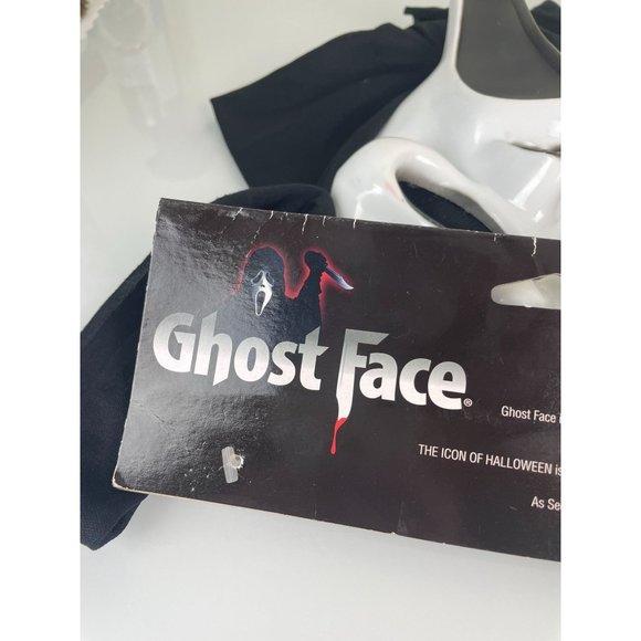 FunWorld Ghost Face Mask from Scream, Halloween Costume, Scary - Picture 7 of 12